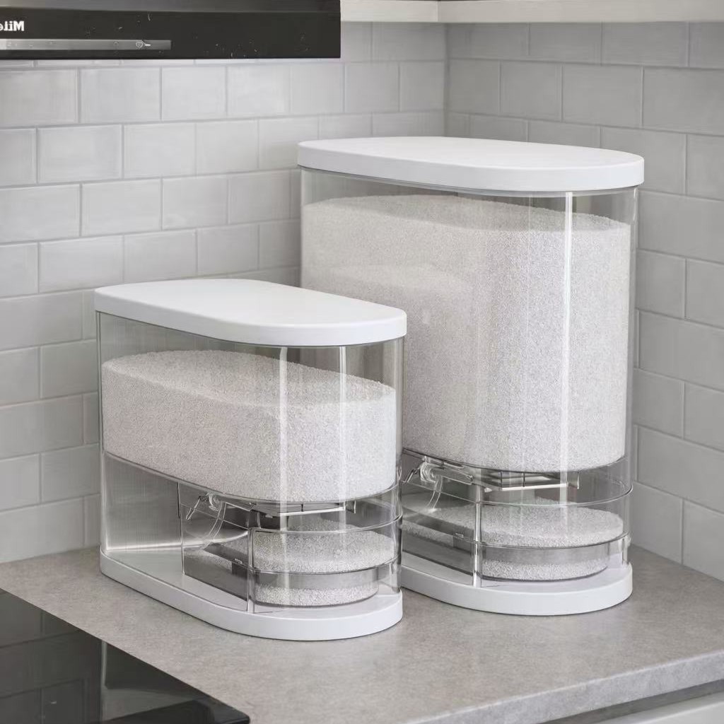 피니시웰 쌀통 원터치 투명 밀폐 쌀통 쌀보관통 쌀독 잡곡통 쌀 디스펜서 39,800원