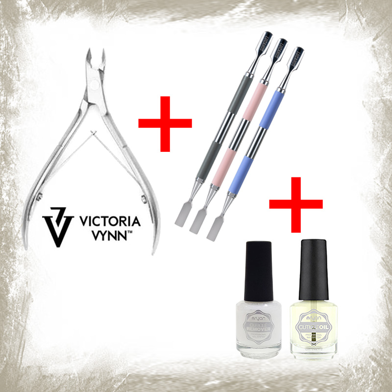 빅토리아빈 프로페셔널 네일니퍼 실버+루카너스실리콘푸셔+엔리안큐티클오일+엔리안큐티클리무버 네일케어세트 셀프네일세트 네일국시시험재료 68,000원