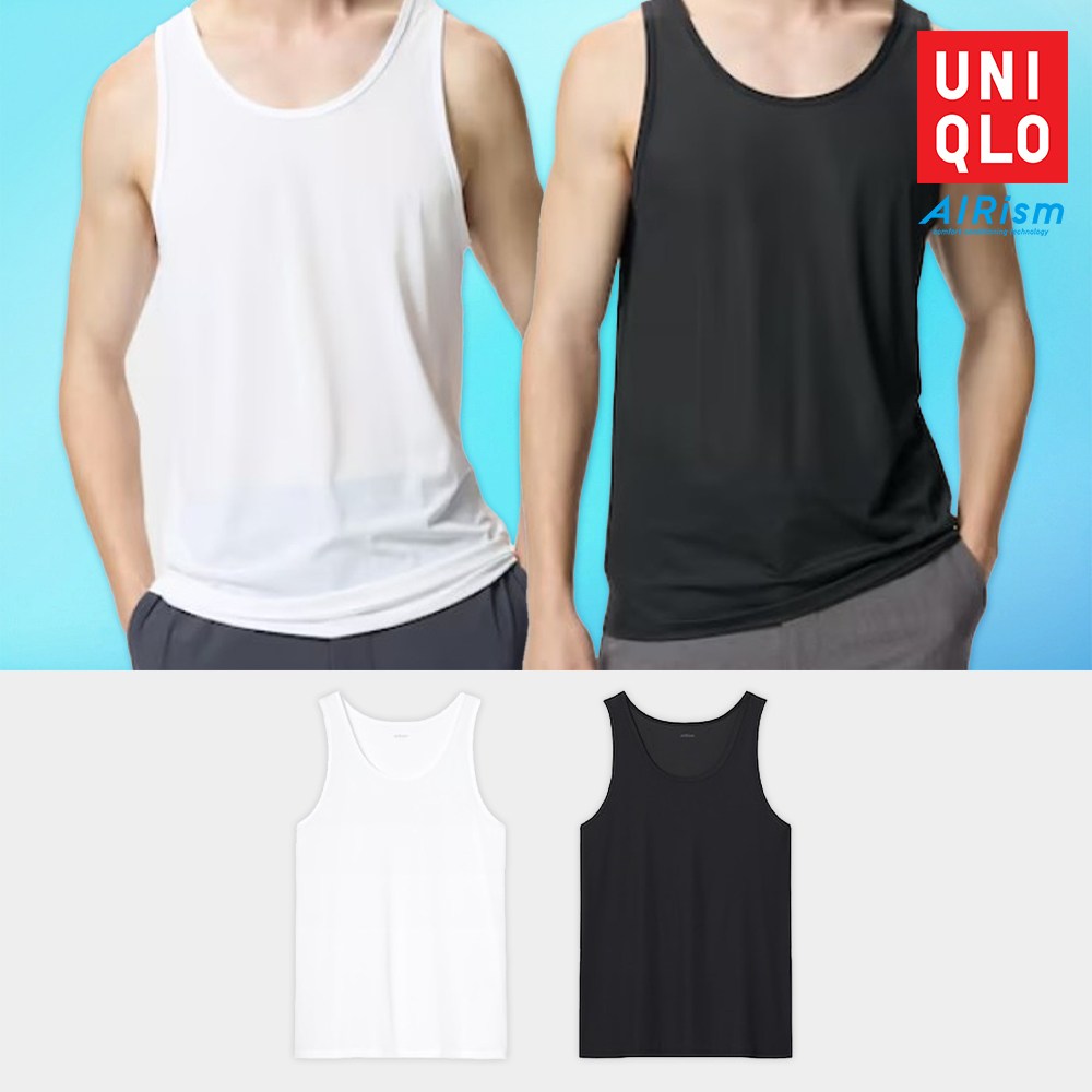 유니클로 에어리즘 남성 런닝 나시 민소매 속옷 25,900원