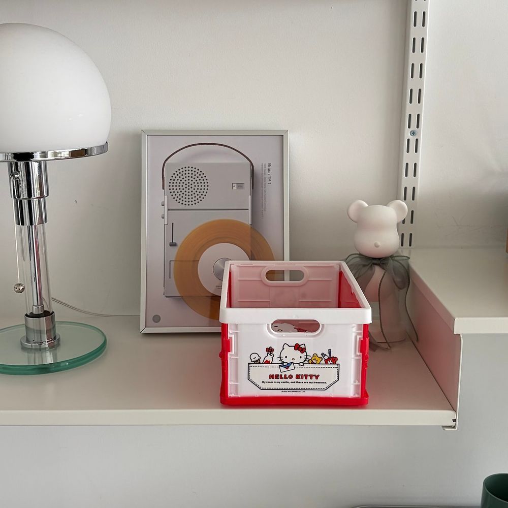 키티 직사각 폴더 정리함 수납함 책상꾸미기 직장인 소품 수납 12,000원