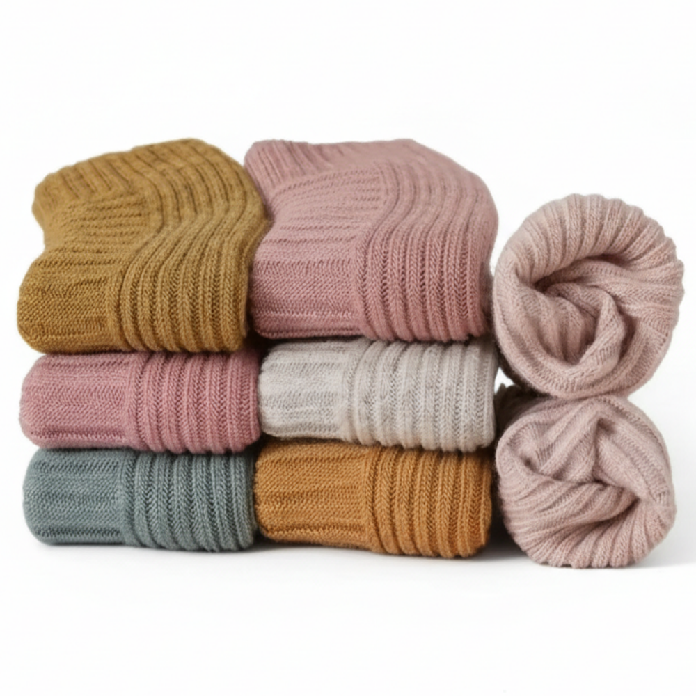 레아토 천연양모 100% 무압박 남녀공용 보온 방한양말 세트 16,500원