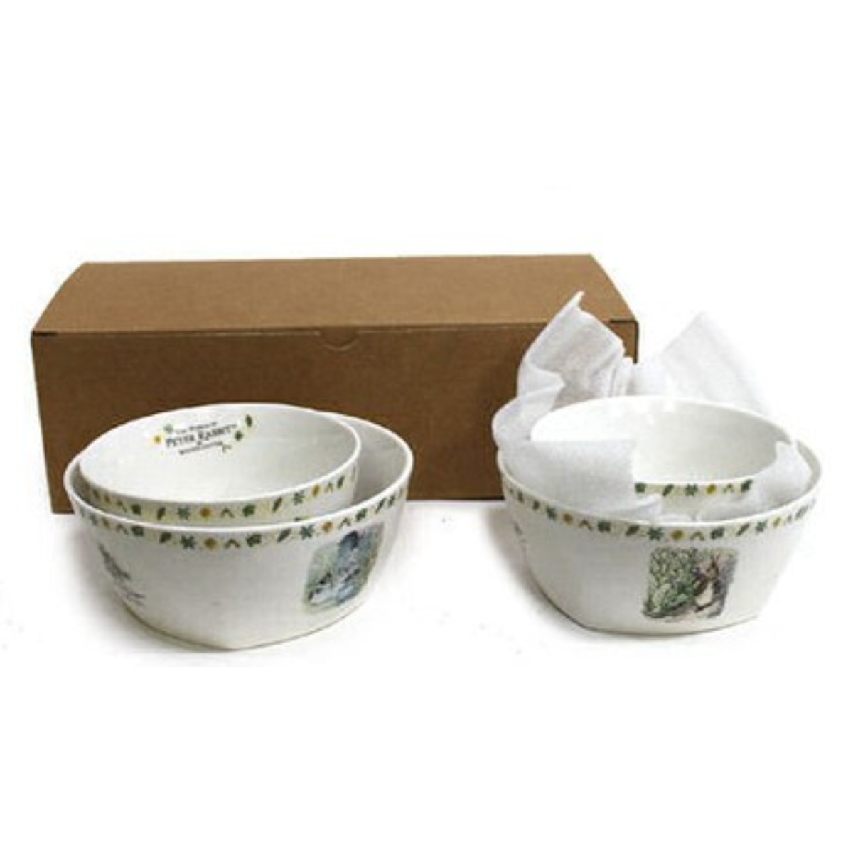 피터래빗 공기대접 4p 밥공기 국대접 주방용품 개업선물 집들이선물, 1개 12,450원