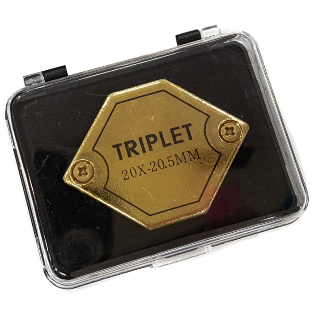 바미샵 휴대용 귀금속 루페 확대경 돋보기 추천 20X 골드 12,800원