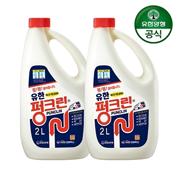 유한양행 유한락스 펑크린 2L 2개 11,070원