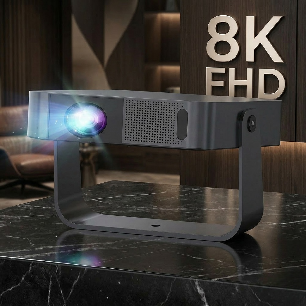 씨네오 8K 초고화질 2500안시 가정용 휴대용 프로젝터, 8K 2500안시 프로젝터 203,300원