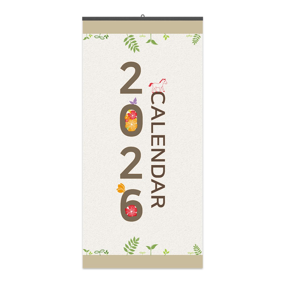 (상호 로고 인쇄 가능) 세우세 2026년 3단 벽걸이 달력 카렌다 캘린더, 혼합색상, 1개 2,950원