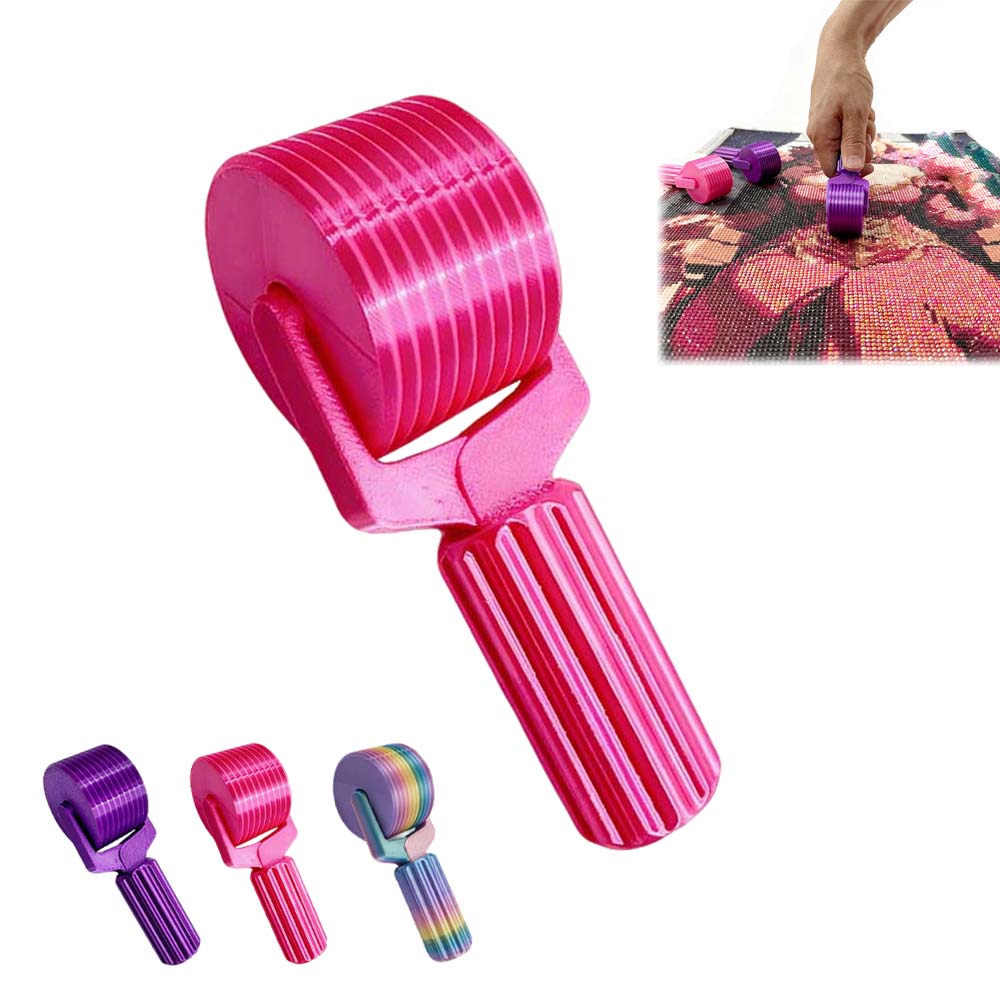 루베이 내구성 보석십자수 롤러 원클릭 고정 장치 제작 효율성 향상, 1개, 핑크색 10,900원