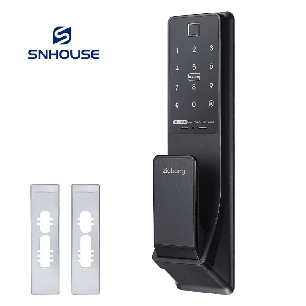 [방문설치] 직방 지문인식도어락 디지털도어락 현관문도어락 SHP-DP940+실버보강판 254,990원