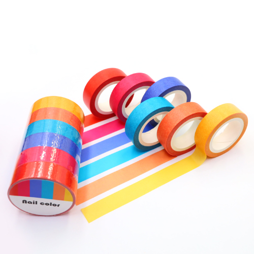 네일 컬러 6종 세트 12mm x 7M 마스킹테이프, 1개 13,500원
