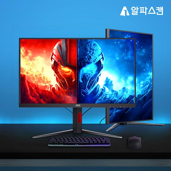 알파스캔 AOC U27G4 게이밍 320 듀얼 모드 4K UHD HDR 400 무결점 499,000원