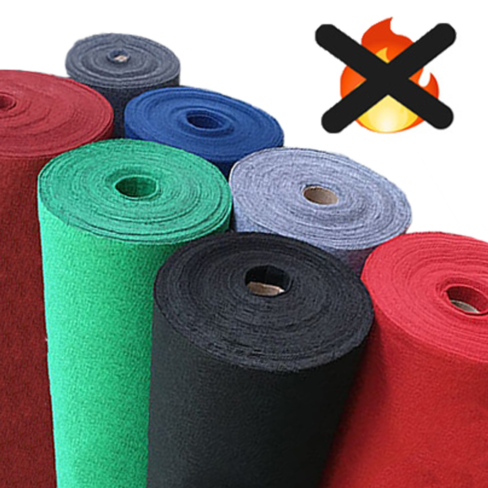 굿매트 기타 행사장 또는 졸업식 등 최고급 국산 방염 레드카펫 롤 파이론텍스 7가지 색상, 1개, 검정색 300,000원