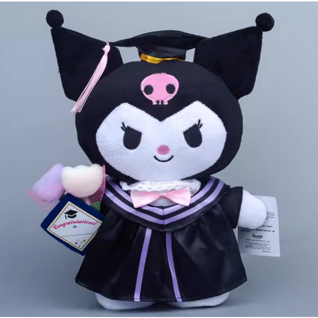 졸업 시즌 산리오 학사모 인형 4종 17,090원