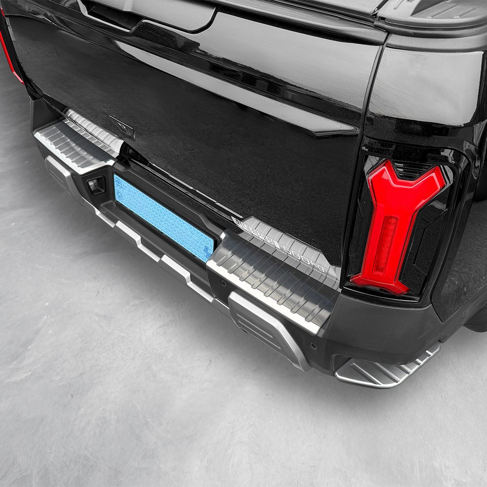 유투카 호환 무쏘 EV 튜닝 용품 리어 범퍼패드 차량 기스방지 커버 부착식 몰딩, 기타 41,500원