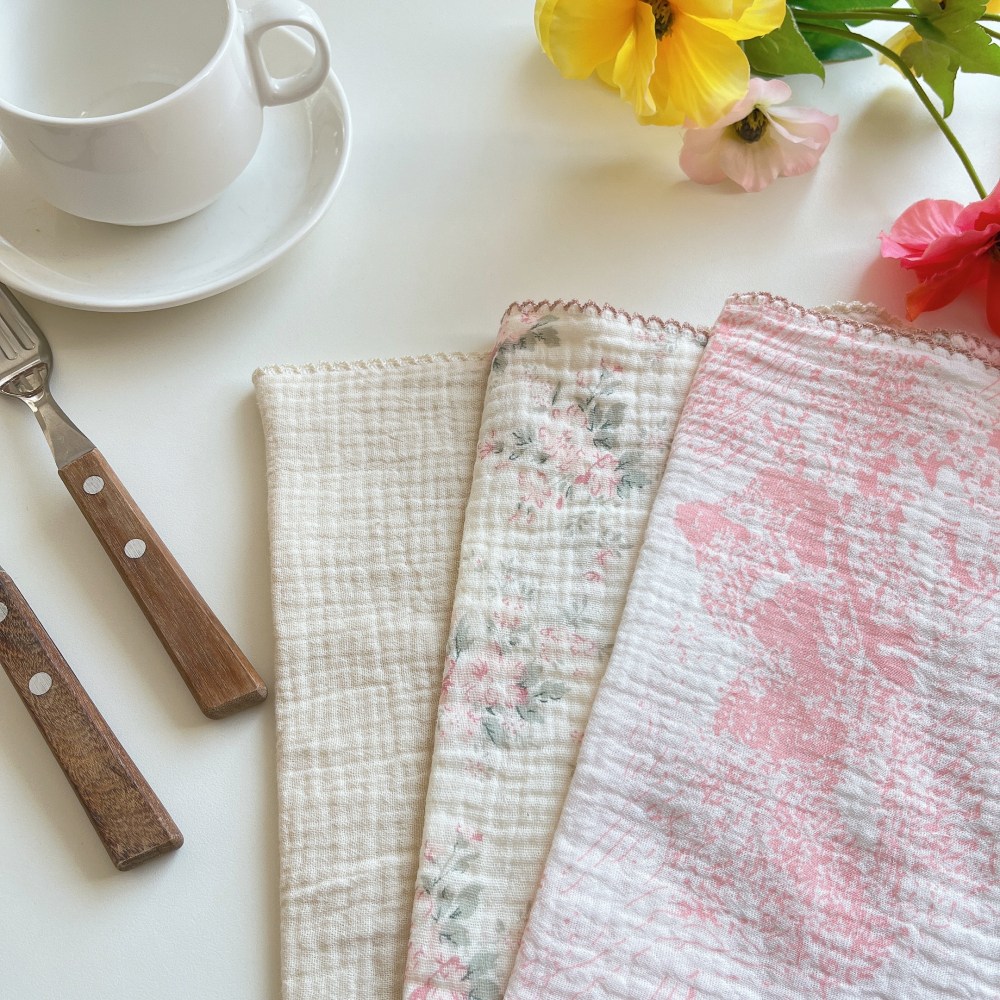 A의취향 빈티지 순면 키친크로스 3P set 24,900원