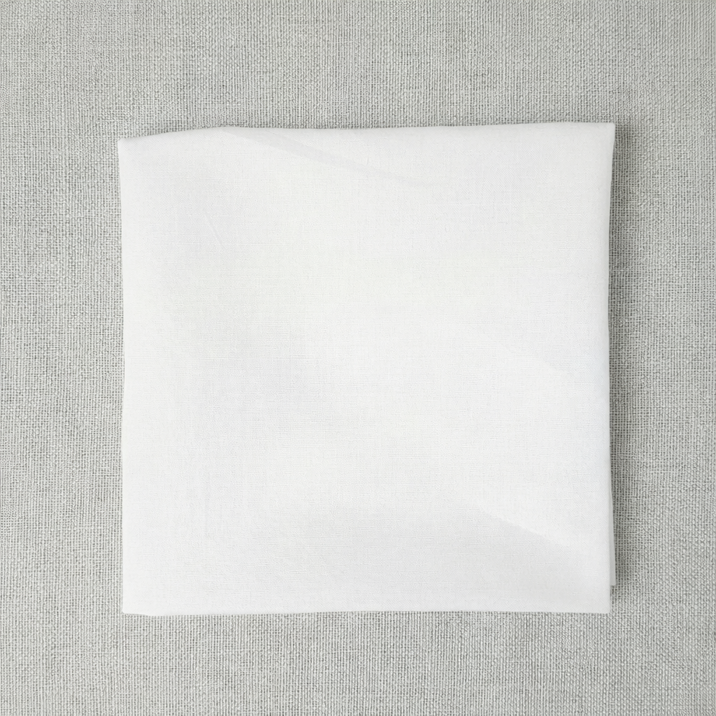 힐러스 국산 무지 아사면 손수건 화이트 5매 세트 11,900원