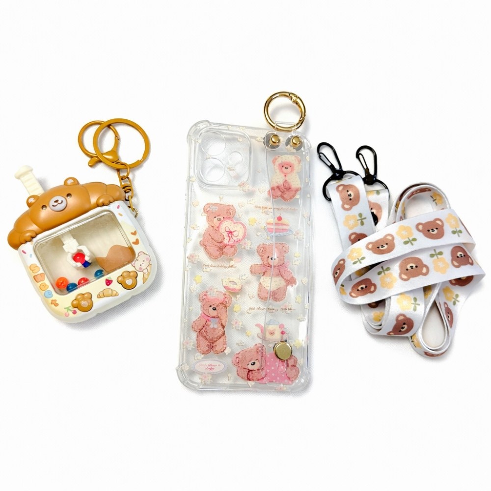 폰꾸 AT-M130 귀여운 곰돌이 하트 베어 러블리 장난감 거치대 잼폰2 포켓몬폰2 마이브키즈폰 폰케이스 17,900원