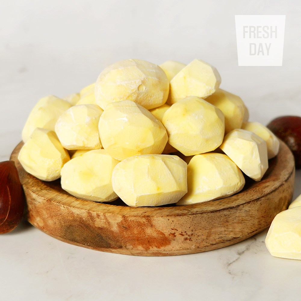 [프레시데이] 국산 껍질제거 공주 알밤 깐밤 특대과 (제수용), 1개, 1kg 41,900원