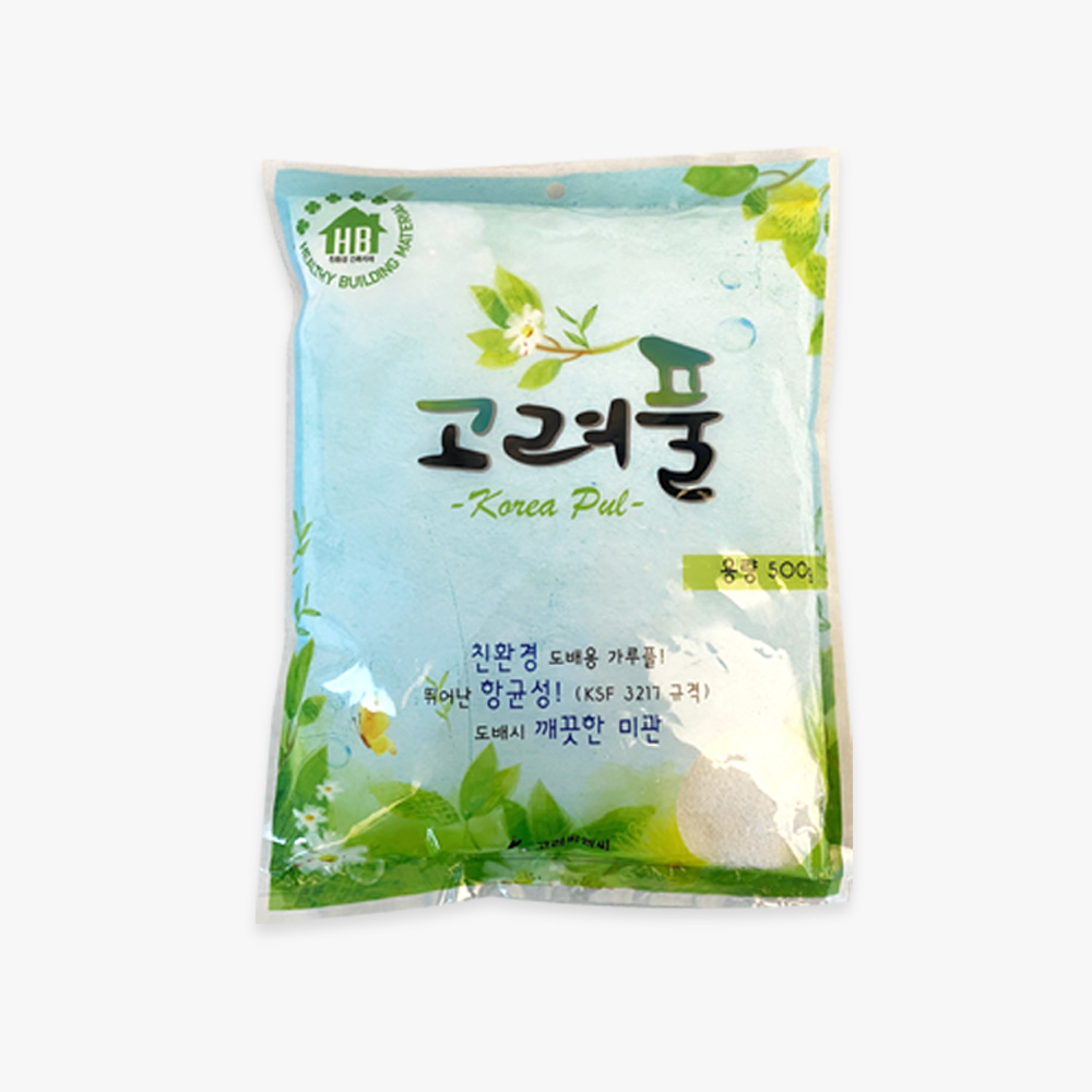 도배용품 가루풀 고려풀 500g, 단일색상 9,790원