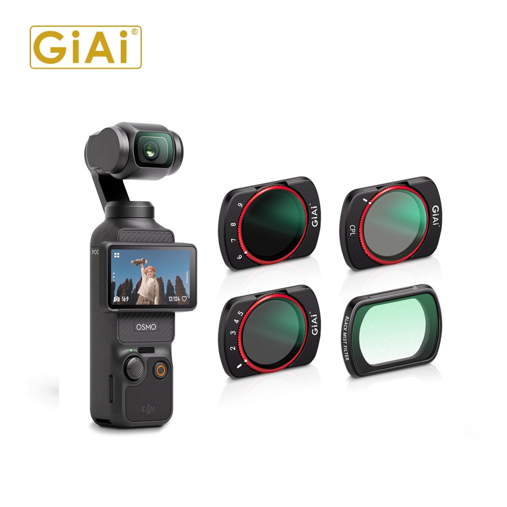GiAi DJI OSM POCKET3 Filters set Black mist +CPL+VND1-5+VND6-9 DJI 오스모 포켓3용 필터 4종 58,000원