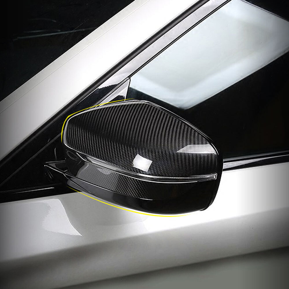 두두카 BMW 5시리즈 G30 카본 사이드미러 부착식 커버 몰딩 530i 520i 17년이후 악세서리 호환, 1개 47,000원