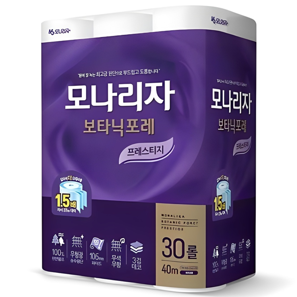 모나리자 보타닉포레 프레스티지 천연펄프 3겹 화장지 42,150원