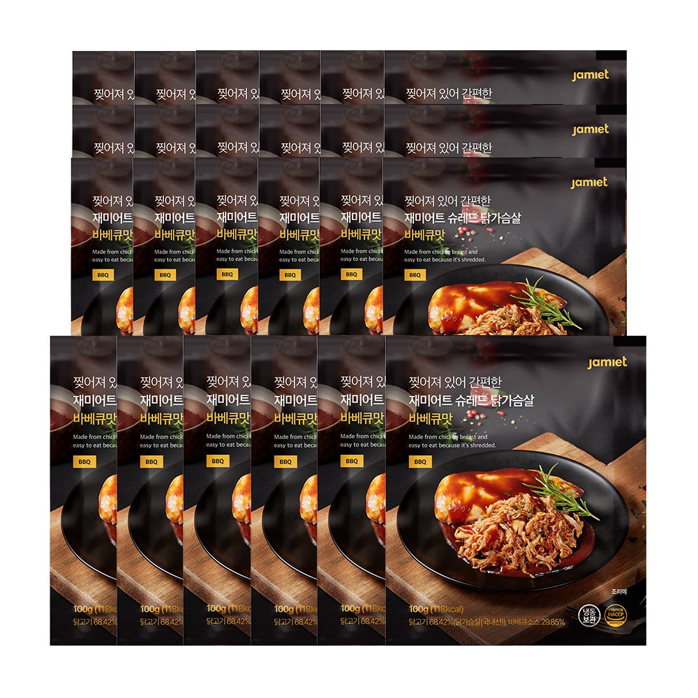 재미어트 슈레드 찢어진 소스 닭가슴살 바베큐 맛 69,900원