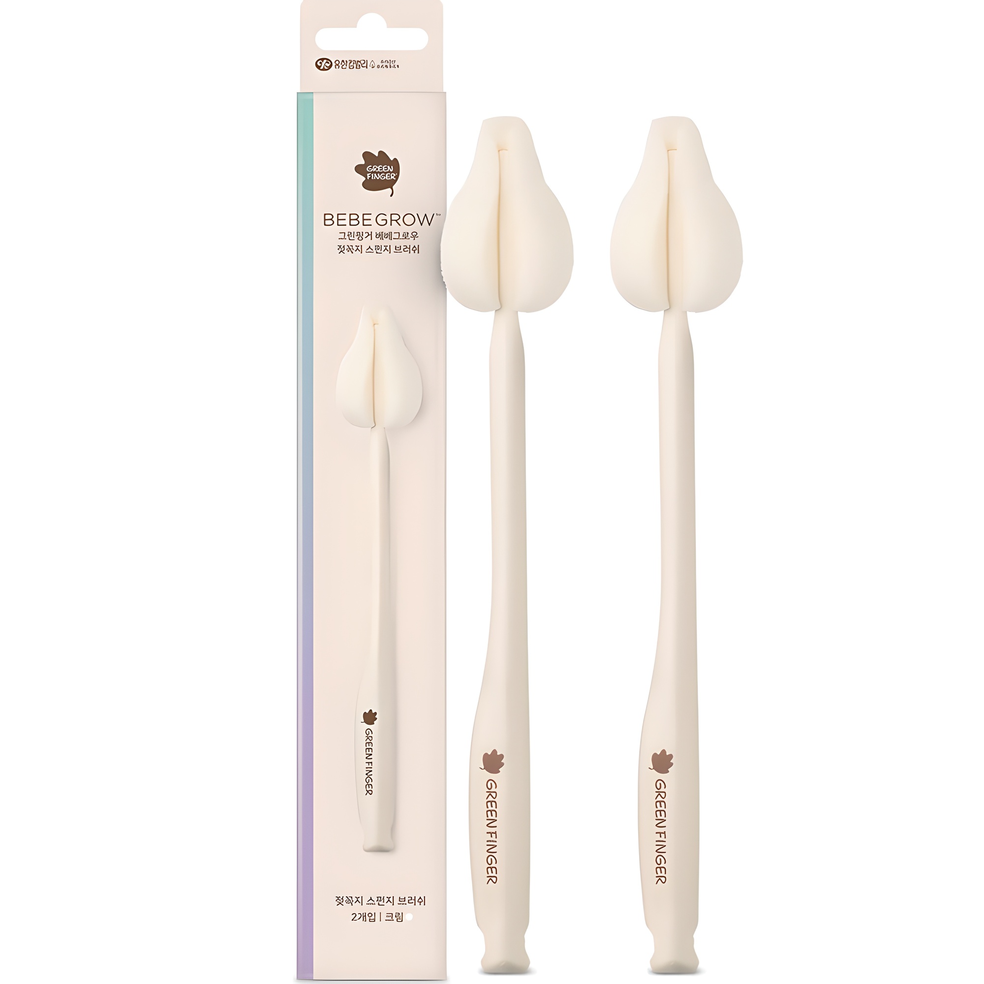 그린핑거 베베그로우 젖꼭지 세척솔 2p 5,670원