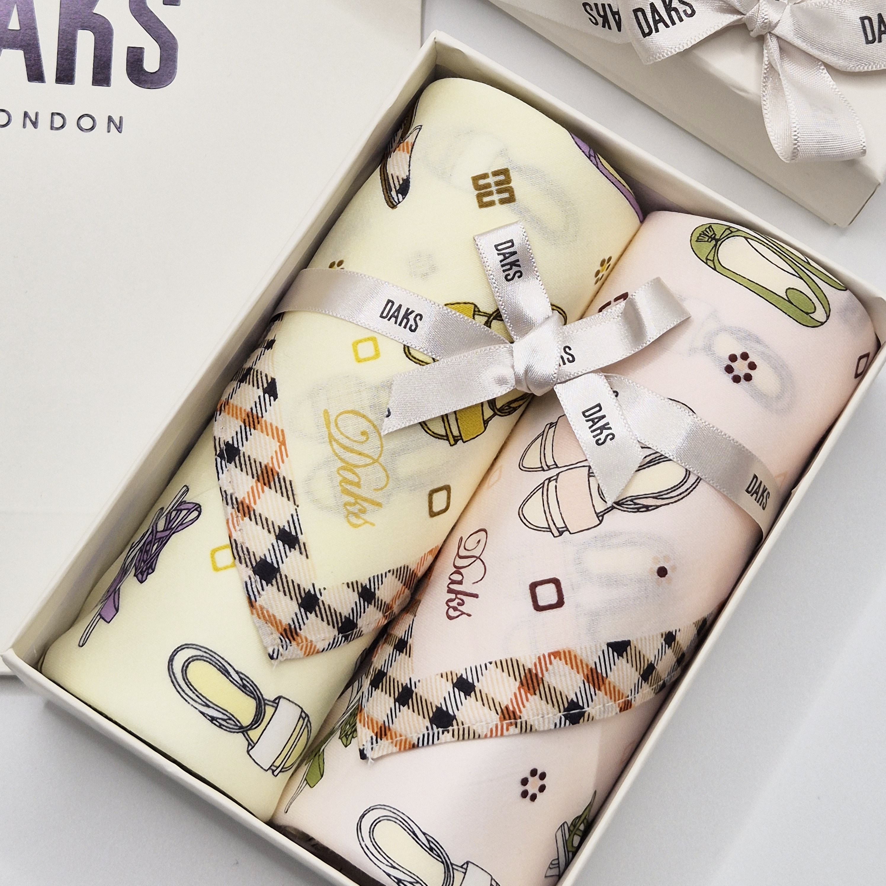 백화점정품 닥스 손수건 여성 선물 세트 순면 100% 28,500원