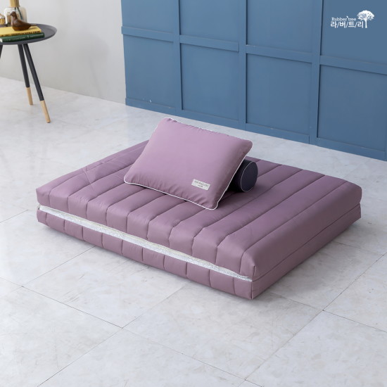 라버트리 프리미엄 통몰드 누빔 2단 접이식 7.5cm 미니싱글,밀도75kg 라텍스 매트리스 359,000원