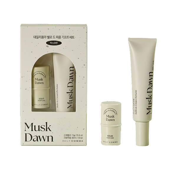 데일리콤마 벨로 드 퍼퓸 머스크던 고체향수+크림퍼퓸 기프트세트 +사은품(랜덤) 14,900원