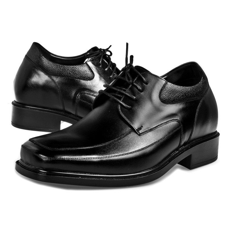 7cm 키높이 남성구두 블랙 소가죽 신사화 우레탄굽 국내제작 96-LS-00 108,000원