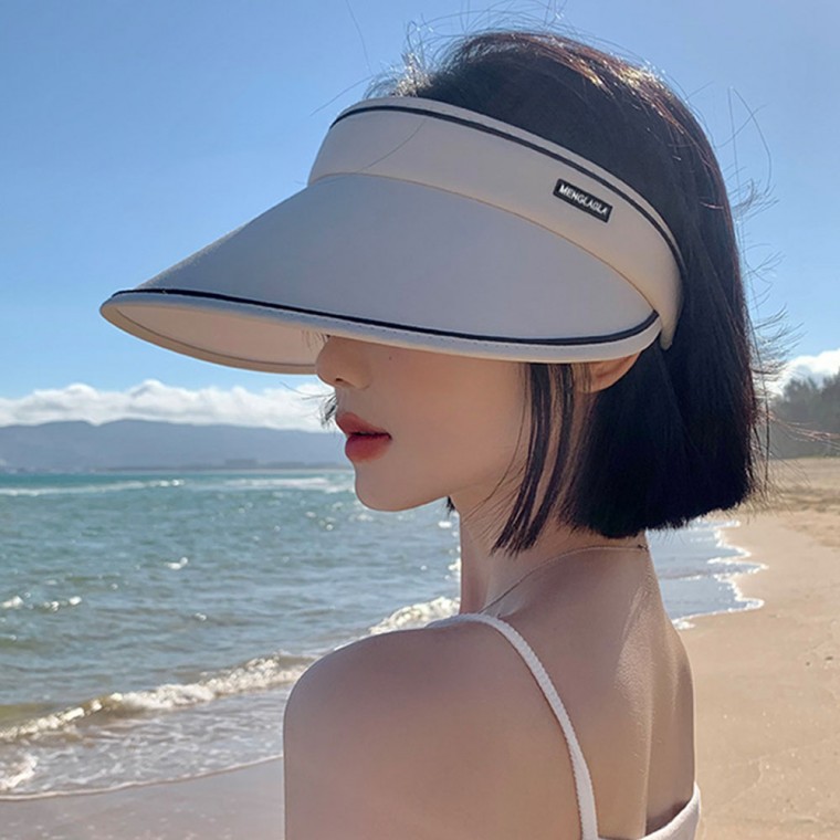 카미노아이 데일리 돌돌이 접이식 썬캡 4color  끈조절 밴딩썬캡 여름모자 5,000원