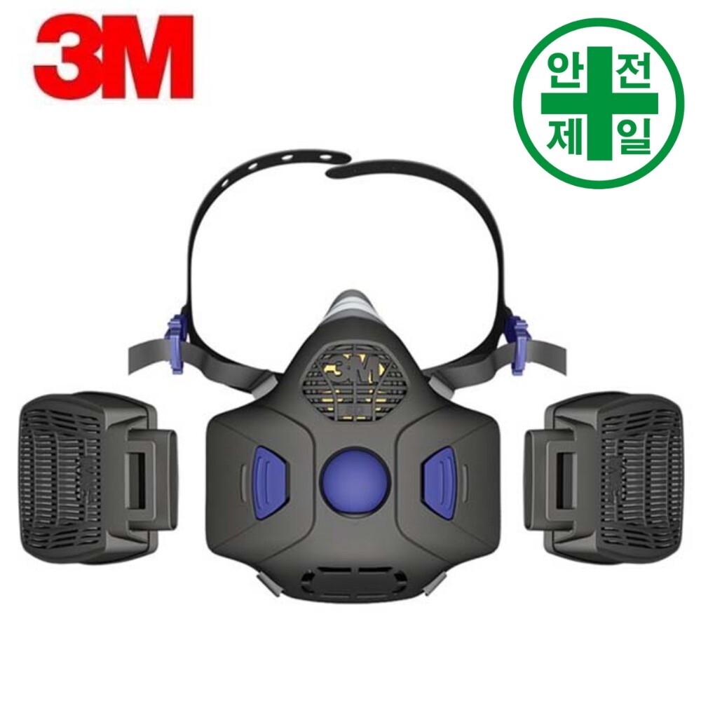 방독마스크 3M-HF800 시리즈 세트 (면체+방독정화통) 마스크 방독면 호흡보호구 필터식 방진 방독 86,000원