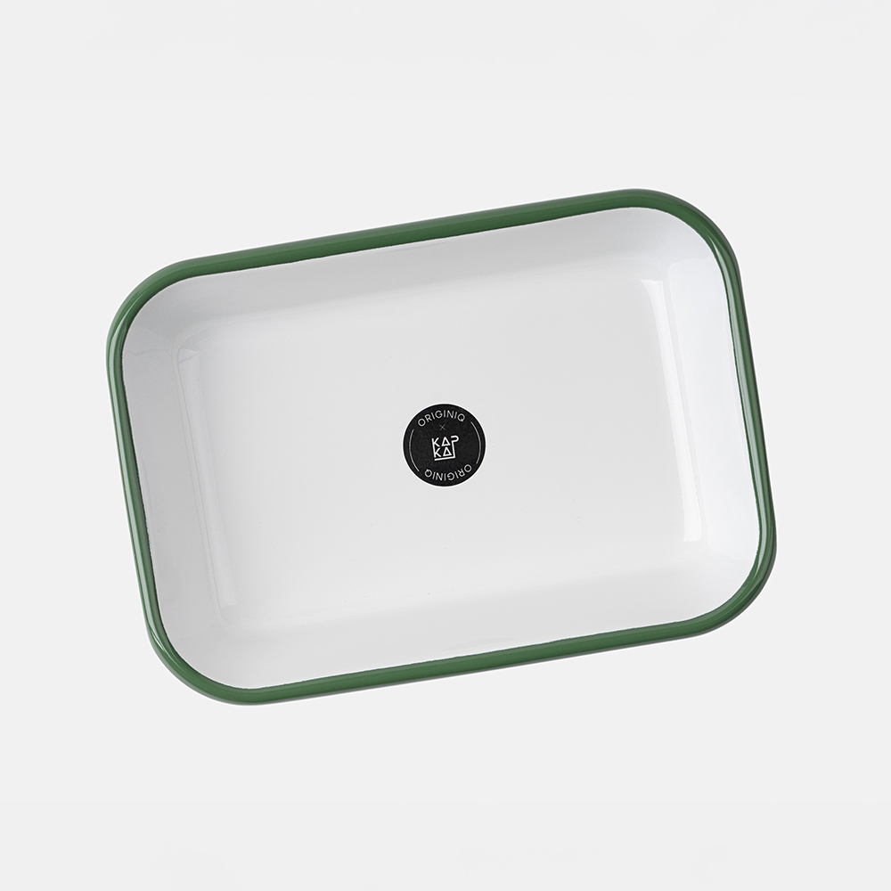 오리지니크 캅카 법랑 사각 접시 파스타 플레이팅 스퀘어 L 터키, 1개, 단품 40,900원