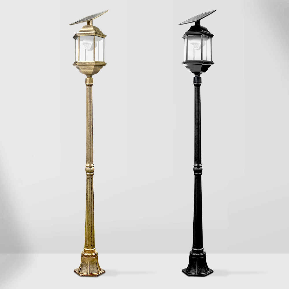 나눔조명 태양광 육각등 태양열 엔틱 가로등 마당 정원 조명 문주등 잔디 LED 전등 137,280원