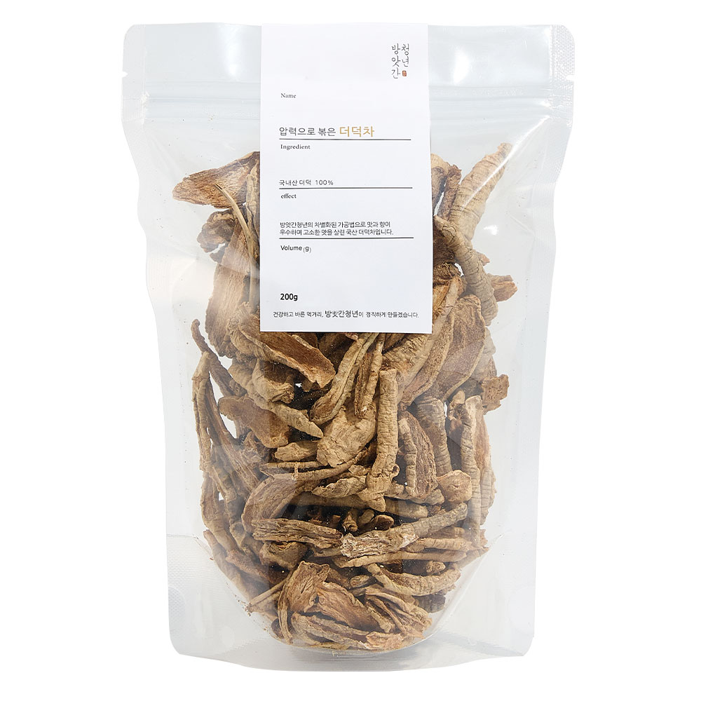 방앗간청년 압력으로 쪄서 볶은 더덕차, 200g, 1개입, 1개 18,400원