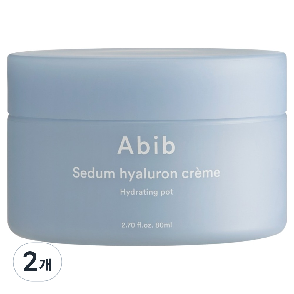 아비브 수분초 히알루론 크림 하이드레이팅 팟, 2개, 80ml 27,620원