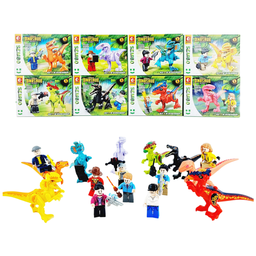 공룡 피규어 레고 호환 블럭 쥬라기 월드 공원 티라노사우루스, 1개 9,900원