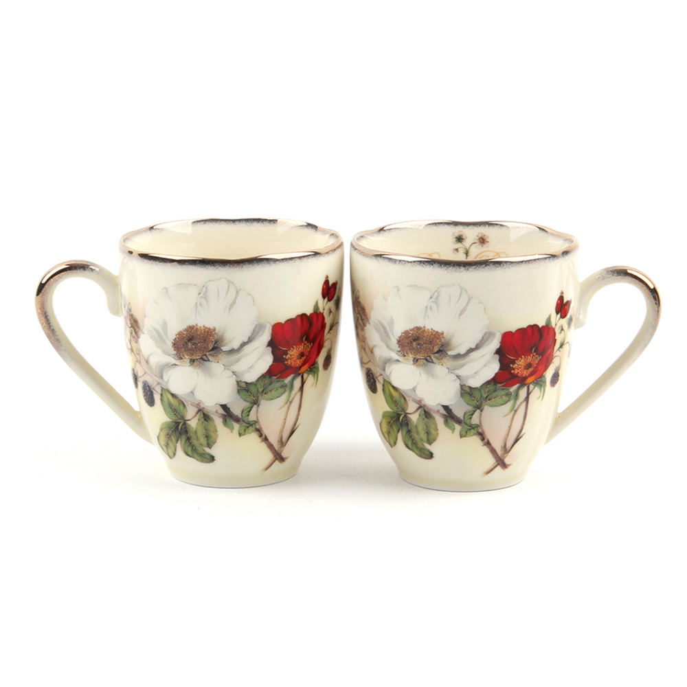 로즈벨라 플라워머그컵, 아이보리, 2개 20,010원