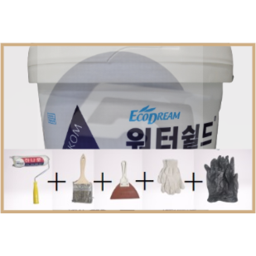 쌍곰 워터쉴드 속건성 탄성도막방수제 16kg 목조주택 화장실방수 실내용, 16kg 73,500원