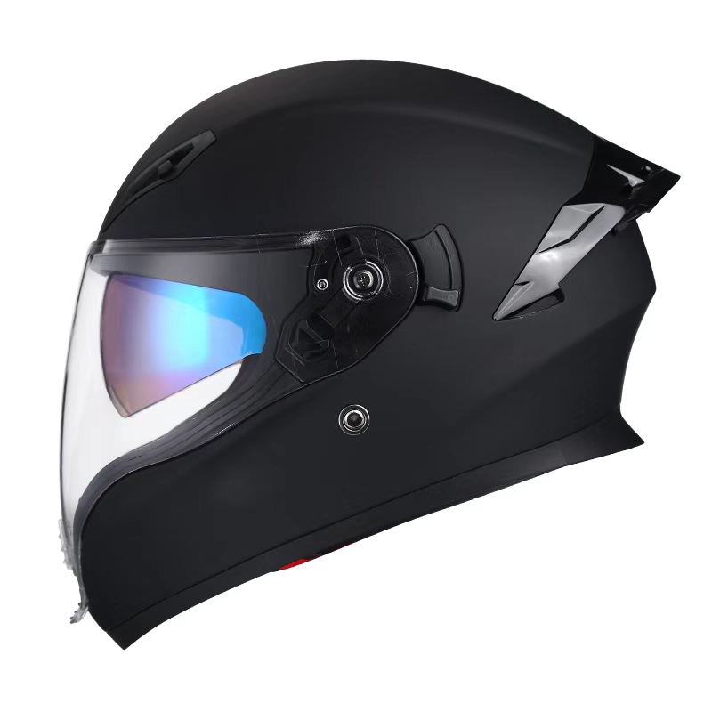 오토바이 풀페이스 헬멧 시스템 오토바이헬멧 무광, 블랙 40,000원