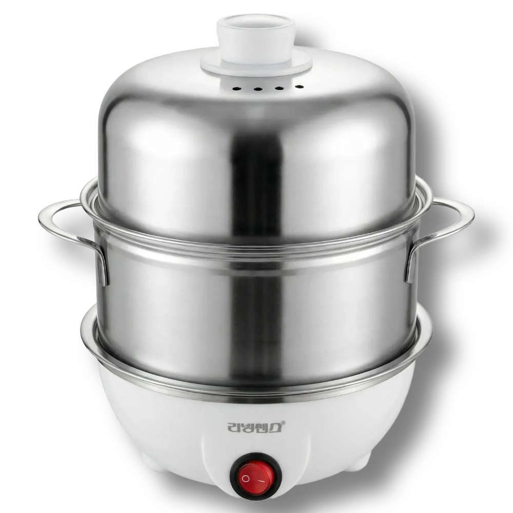 KC인증 SUS304 올스텐 2단 계란 14구 멀티 다용도 스팀 전기 찜기 21,170원