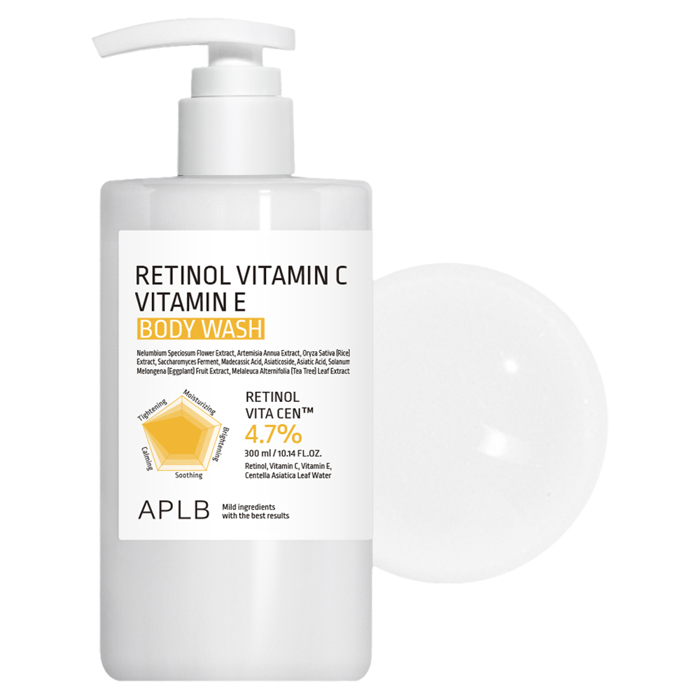 APLB 레티놀 비타민C 비타민E 바디워시, 1개, 300ml 13,900원