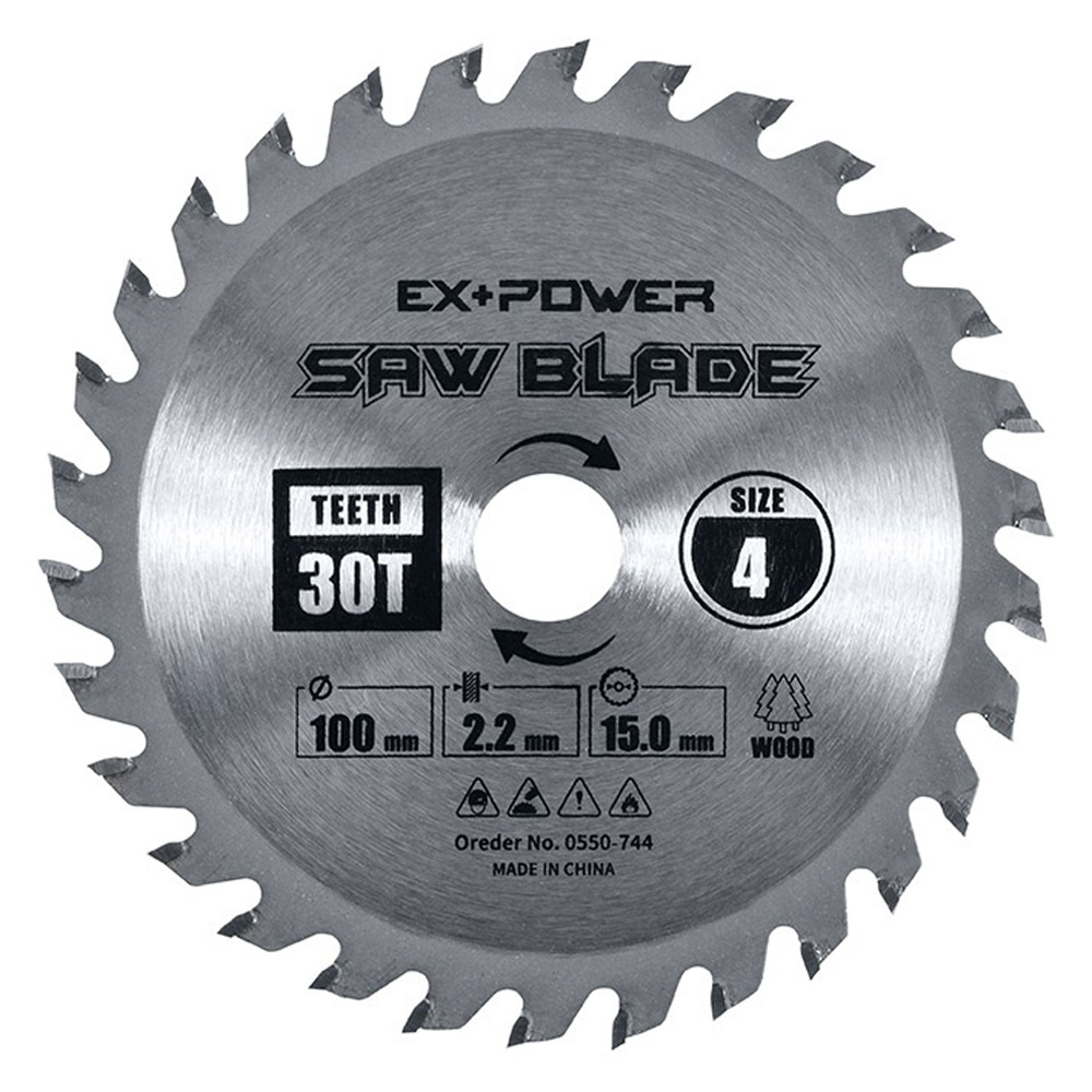 이엑스파워 원형톱날 팁쏘 목재용 100mm EXC-04030 1,970원