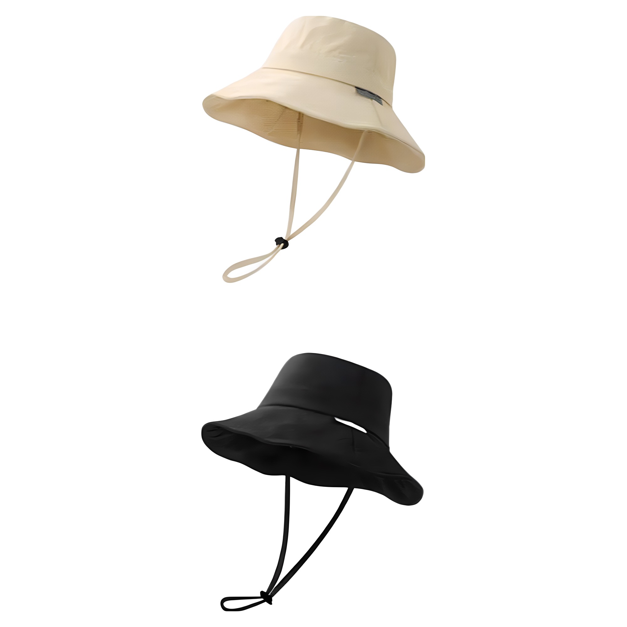 [봄신상]쏘미 초경량 방수 자외선차단등산모자 버킷햇, 블랙1+라이트베이지1 23,900원