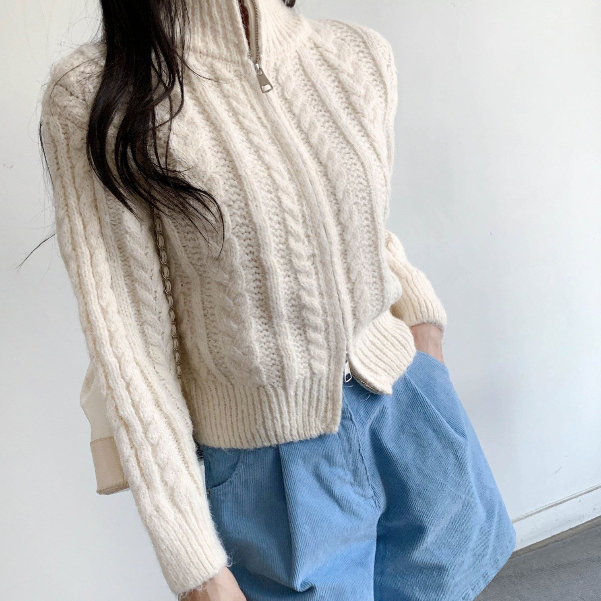 [마켓제이MARKETJ] 포근이 꽈배기 니트가디건(3col) 40,900원