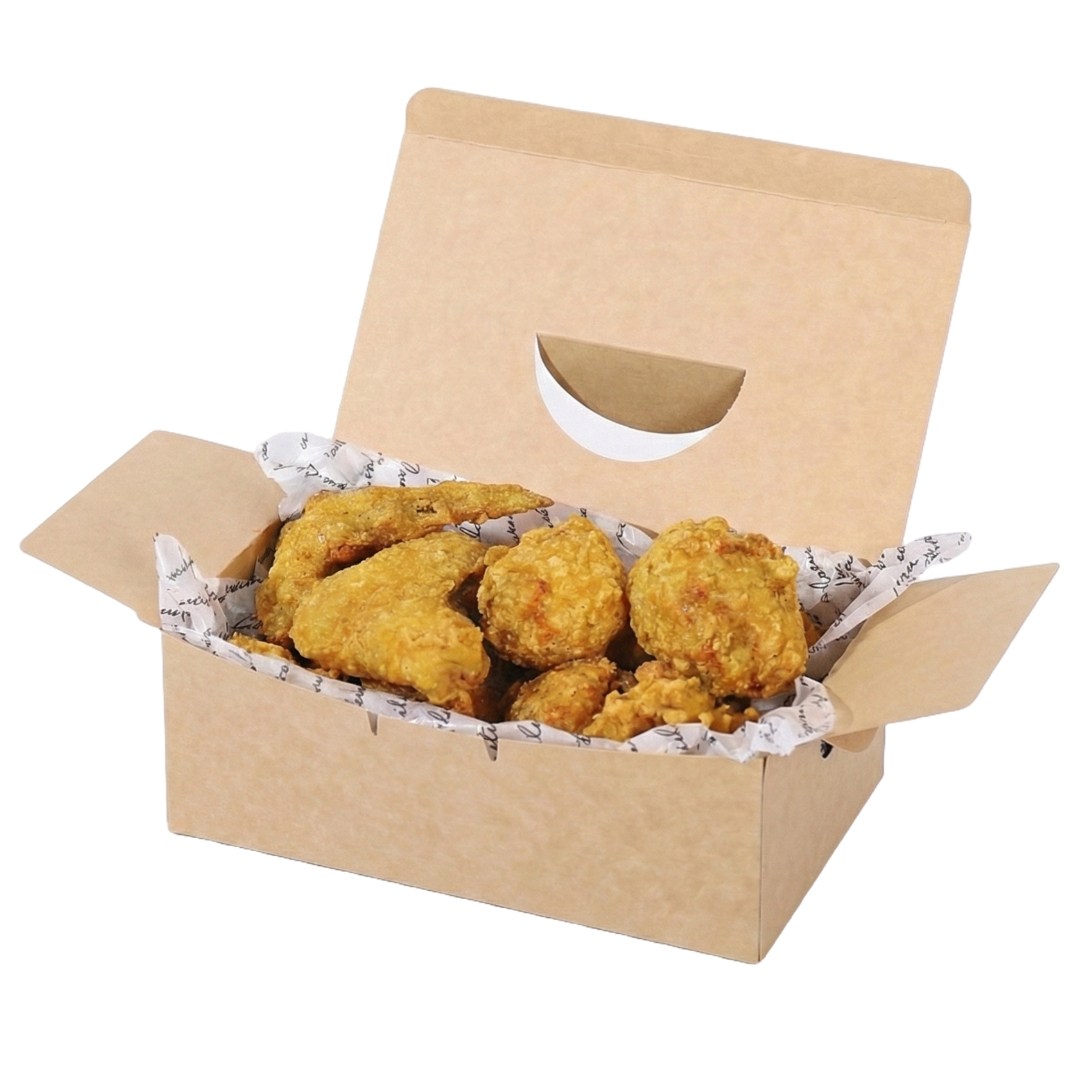 (PR)크라프트 치킨박스 접이식 (대) 200개입, 1개 25,030원