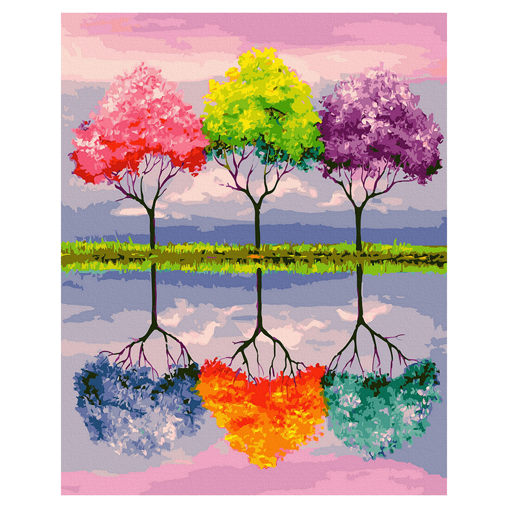 플레이어바웃 DIY 유화 그림그리기 세트 40 x 50 cm, 여섯번째 계절(GX28708), 1세트 15,900원