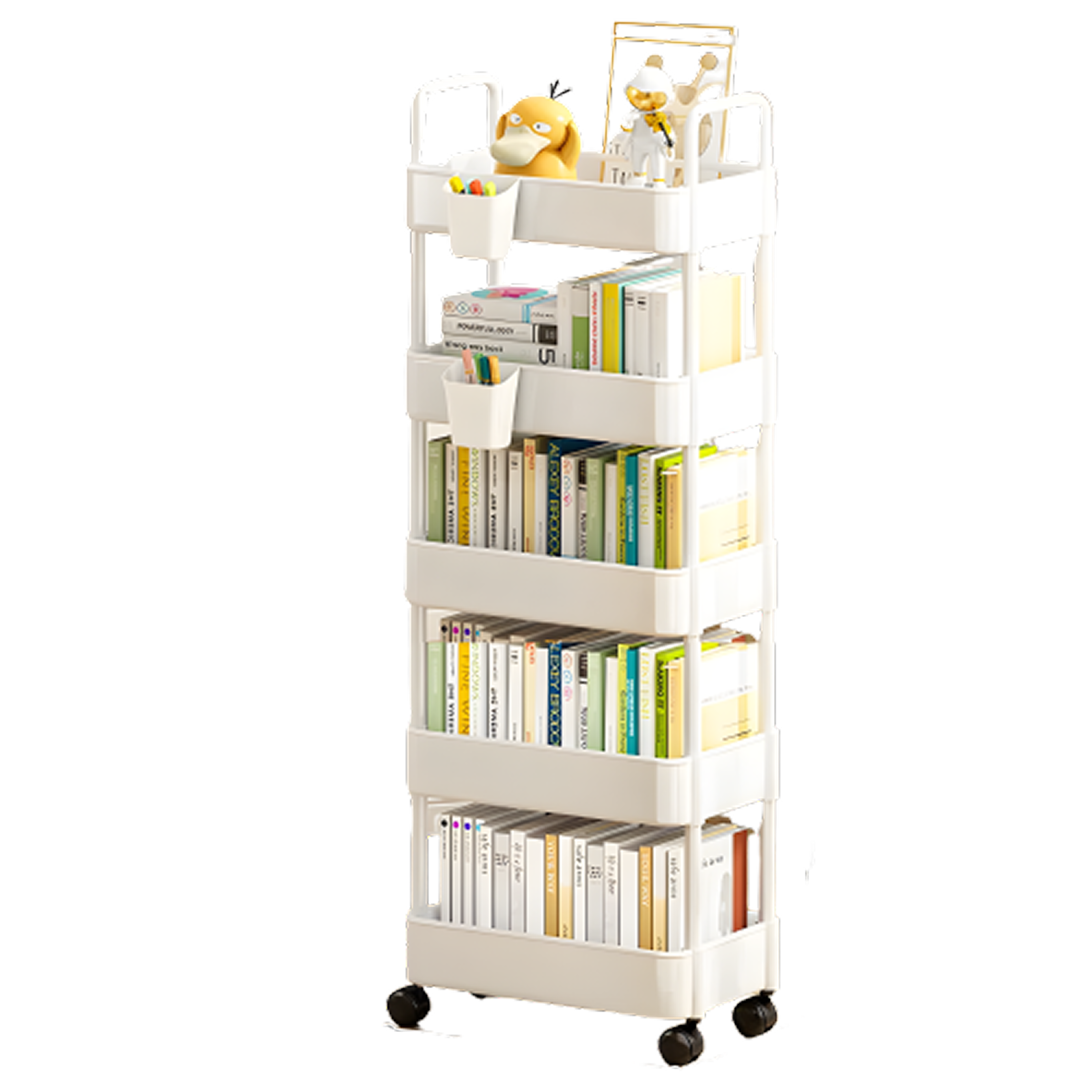 리브온 틈새 수납 정리대 트롤리 + 바퀴 + 걸이+ 스티커 + 걸이상자 2p 36 x 24 x 125 cm 9,150원