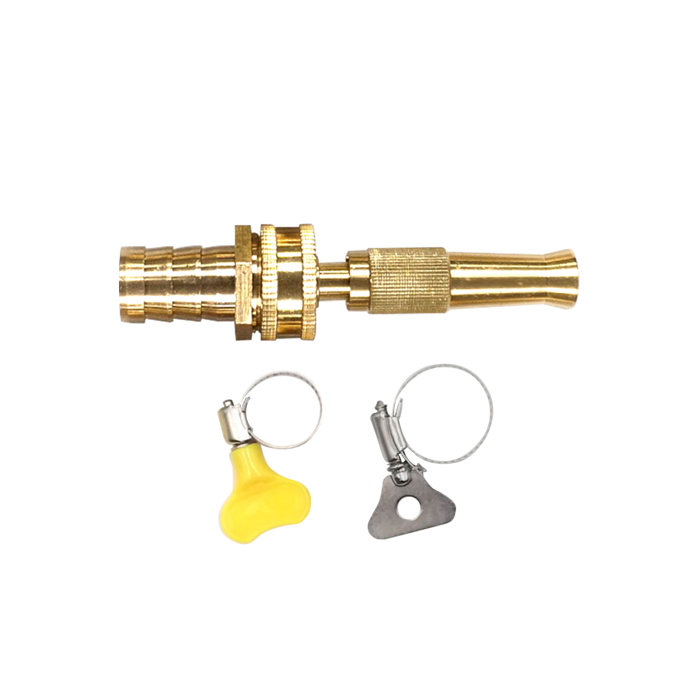 황동 고압 분사 노즐 세척 호스 분사기 직사 가정 원예 정원 세차 실험 스프레이 워터 샷 8,500원